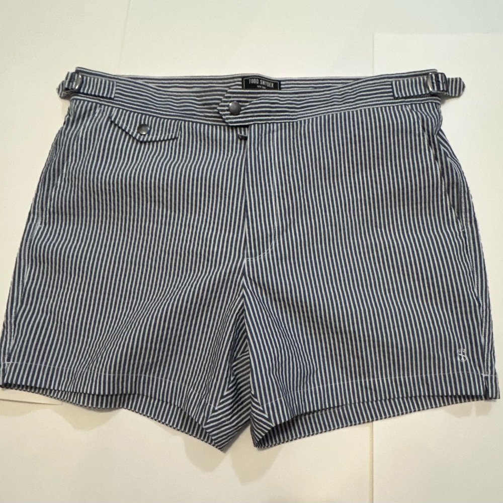 Todd snyder striped shorts
